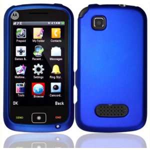  Blue Hard Case Cover for Motorola EX124G EX128 EX128G 
