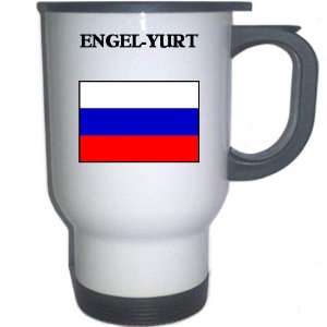  Russia   ENGEL YURT White Stainless Steel Mug 