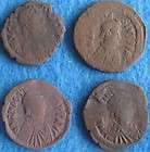 Wonderful Lot 4 Large Byzantine coins 491 1282 A.D.