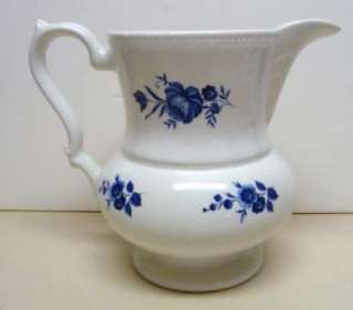 LORD NELSON POTTERY PITCHER  MADE ENGLAND  LARGE SIZE  