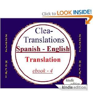 Spanish To English Translation (Spanish Edition): Clea Translations 