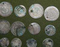 Antique Lot 16 Turkish Ottoman Arabic Islamic Coins  