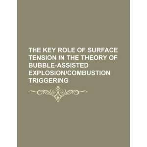 key role of surface tension in the theory of bubble assisted explosion 