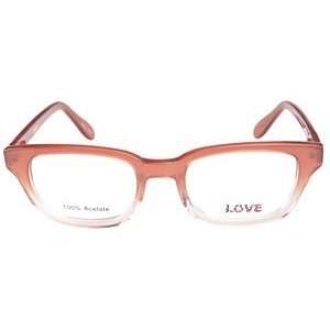  Love L705 Peach Fade Eyeglasses