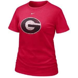   Bulldogs Womens Slim Fit Frackle Blended T Shirt: Sports & Outdoors