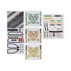  Duratrax Decal Set Evader DT: Toys & Games
