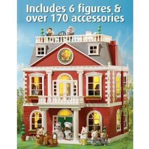  Sylvanian Regency Hotel with 6 figures and 170 accessories 