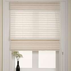 Chicology Serenity Rice Roman Shade (48 in. x 70 in.)  