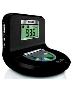 Philip Compact CD Player Alarm Clock  Overstock