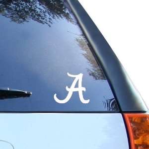  Alabama Crimson Tide White Wordmark Decal  Automotive