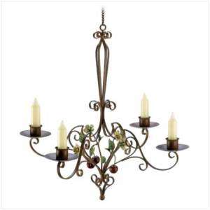 Cherry Blossom Candle Holder Chandelier Iron metal new  