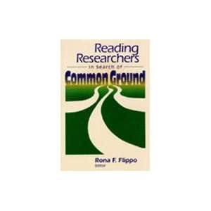  Reading Researchers in Search of Common Ground: Books
