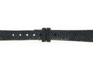   Lacroix 13mm Gray Genuine Stingray Leather Watch Band Strap  
