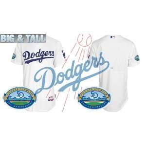 Big & Tall Gear   Los Angeles Dodgers Authentic MLB Jerseys BLANK 