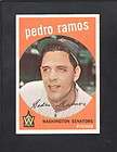 1959 Topps Baseball #78 PEDRO RAMOSEX++