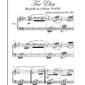   Beethoven Intermediate Piano Sheet Music: Ludwig van Beethoven: Books