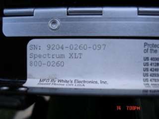   XLT, Rainbow Edition, 6.59 kHz, metal detector w/Bullseye Loop  
