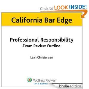 California Bar Edge California Professional Responsibility Exam 