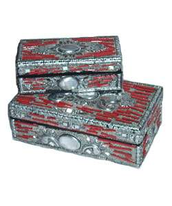 Silvertone Jewelry Boxes (India)  