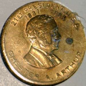   Arthur Commemorative Version #1 Bronze Medal   Token   Coin  