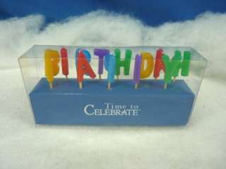Dept 56 Time To Celebrate Happy Birthday Candles (544)  