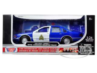 1993 CHEVROLET CAPRICE CLASSIC ROYAL CANADIAN MOUNTED POLICE 1/24 