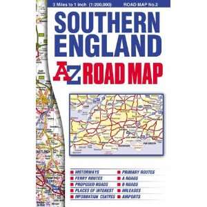   England Regional Road Atlas (Road Maps) (9781843480426): Books