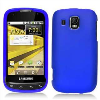 Samsung Transform Ultra M930 Boost Mobile Blue Rubberized Hard Case 
