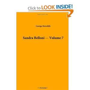  Sandra Belloni   Volume 7 (9781444401622) George Books