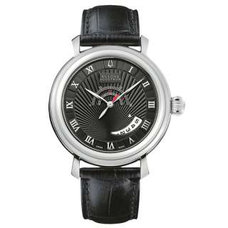 NEW* Bulova Accutron Mens Amerigo Leather Strap Automatic Watch 