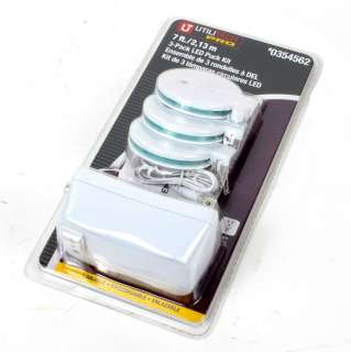 Utilitech Plug In Cabinet LED Puck Light Kit  