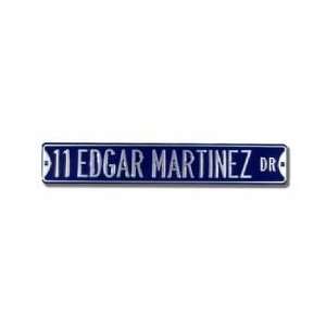 : Authentic Street Signs Seattle Mariners Edgar Martinez Way Street 