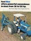   FORD TRACTOR AD Ford 5000 Row Crop, High, Wide and then some  