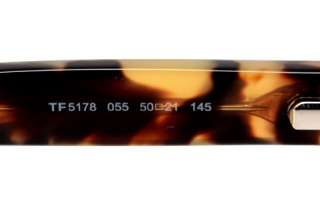 TOM FORD TF 5178 055 S.50 RX GLASSES PLASTIC TORTOISE  