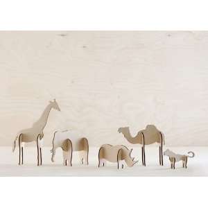  ferm LIVING Plywood Animals Toys & Games