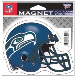   Seattle Seahawks Official Logo 4x6 Die Cut Magnet: Sports & Outdoors
