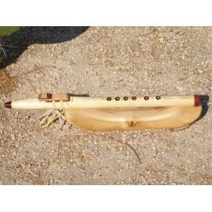   Purpleheart & Cedar Native American Style Flute: Musical Instruments