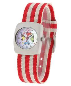 Cool Kids Automobiles Striped Watch  