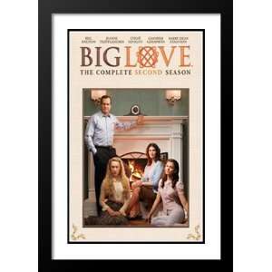  Big Love 20x26 Framed and Double Matted TV Poster   Style 