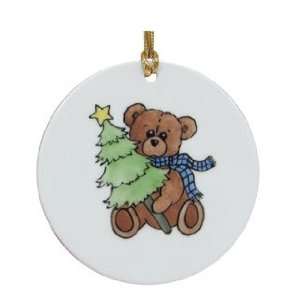  Teddy Bear Christmas Ornament: Home & Kitchen
