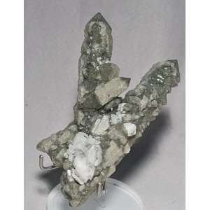  Quartz with Chlorite Natural Crystal Specimen   Mongolia 