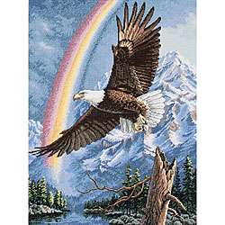 The Promise Bald Eagle Counted Cross Stitch Kit  Overstock