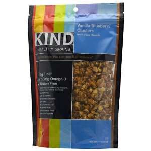 Kind Healthy Grains Vanilla Blueberry Clusters with Flax Seeds    11 