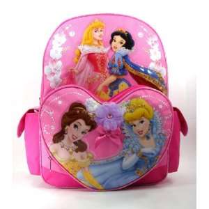    Disney Princess Purple Blossom Large 15 Backpack Toys & Games