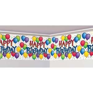    Lets Party By Amscan Balloon Fun Banner Roll 