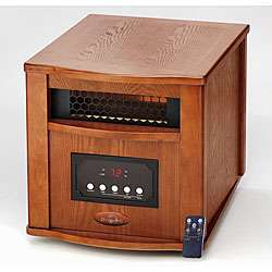 Discovery Infrared Walnut Quartz Heater with Remote  