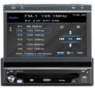 JENSEN VM9114 Din 7 LCD Touch Screen Car DVD Headunit  