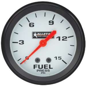   15 PSI Mechanical Fuel Pressure Gauge with Allstar Logo: Automotive