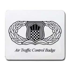  Air Traffic Control Badge Mouse Pad