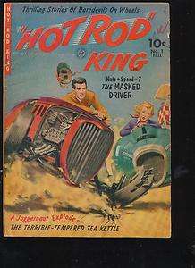 Hot Rod King Vol.1#1 first issue Ford flathead Soap Box  